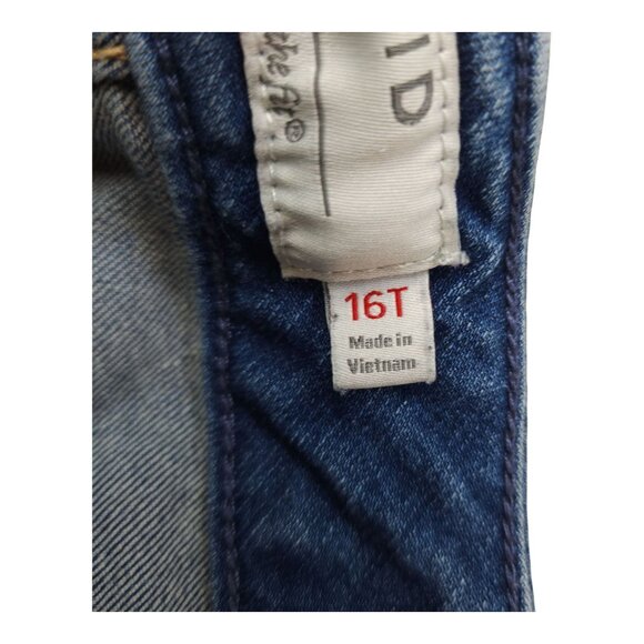 Torrid Denim Blue Jeans 16T Stretch Cotton Blend Womens Straight Fit Faded - Picture 6 of 9